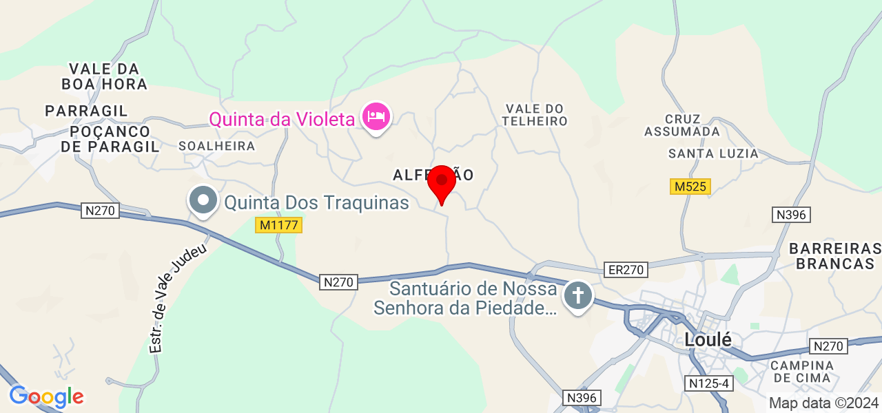 Ana Silva - Faro - Loulé - Map