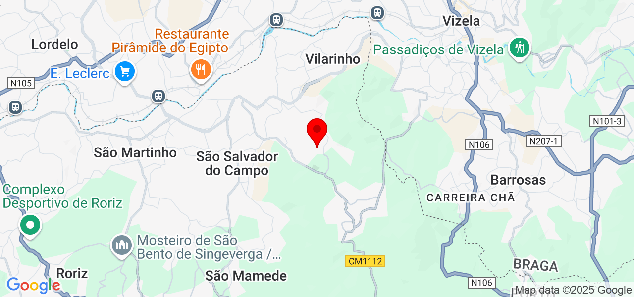DuarteAlmeida - Porto - Santo Tirso - Karte