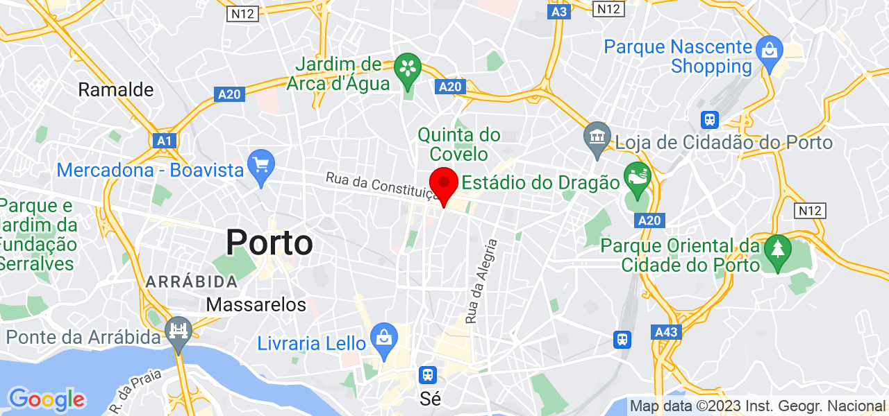 Camila - Porto - Porto - Mapa