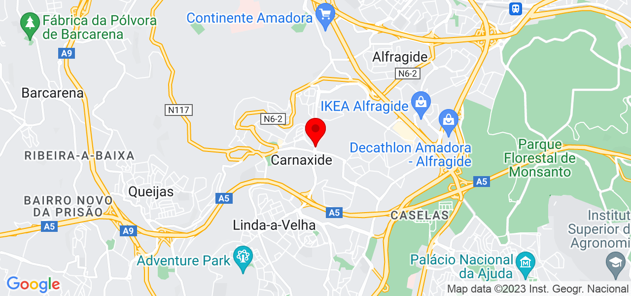 StillPoint Studio - Lisboa - Oeiras - Mapa
