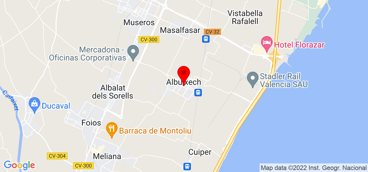 Convalenciadesde0 - Comunidad Valenciana - Albuixech - Mapa