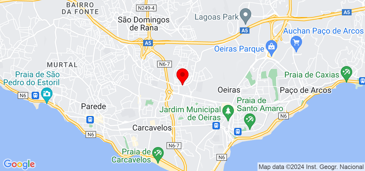 Teresa Novais Diogo - Lisboa - Cascais - Mapa
