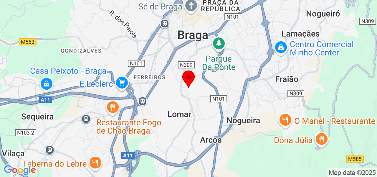 Toca Buildings - Braga - Braga - Map