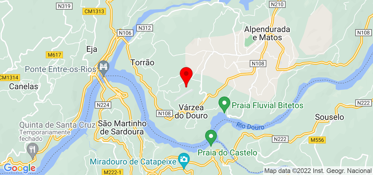 Angulo inteligente - Porto - Vila Nova de Gaia - Mapa