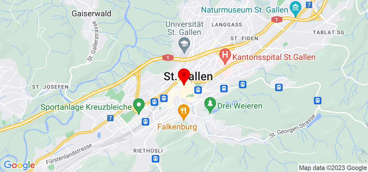 Wasim - Sankt Gallen - Sankt Gallen - Karte