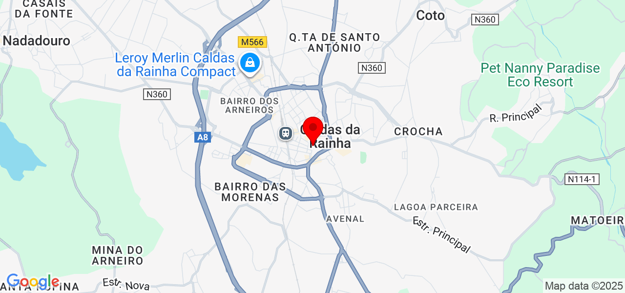 Elder Oliveira - Leiria - Caldas da Rainha - Mapa