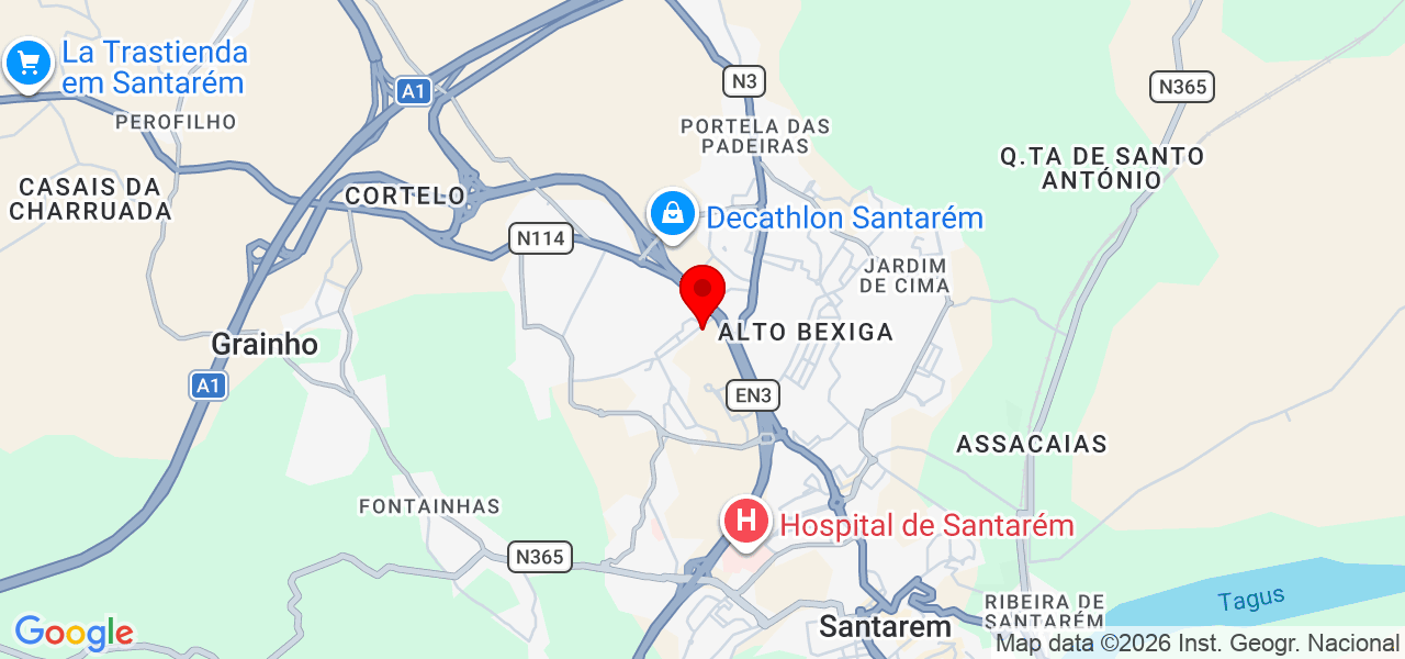 O Pedro qque desenrasca - Santarém - Santarém - Karte