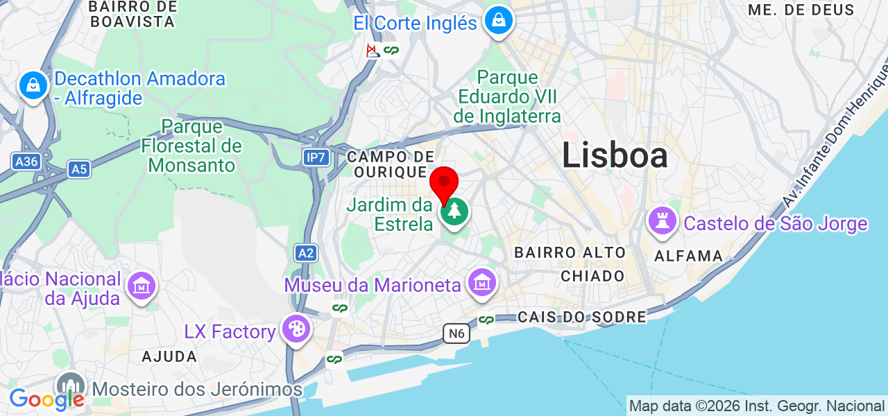 AP PINTURAS - Lisboa - Lisboa - Karte