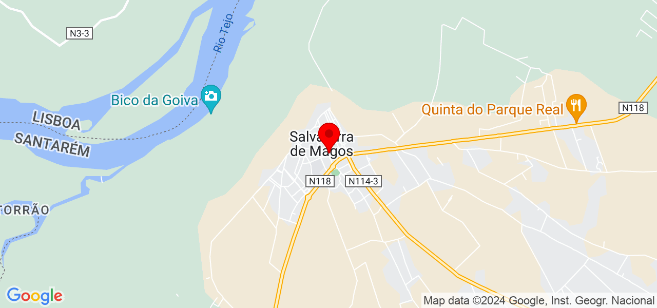 Miguel Gonçalves - Santarém - Salvaterra de Magos - Map