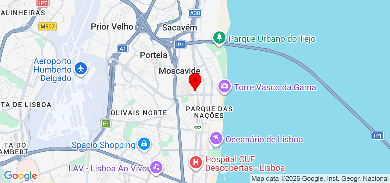 Jaine - Lisboa - Loures - Mapa