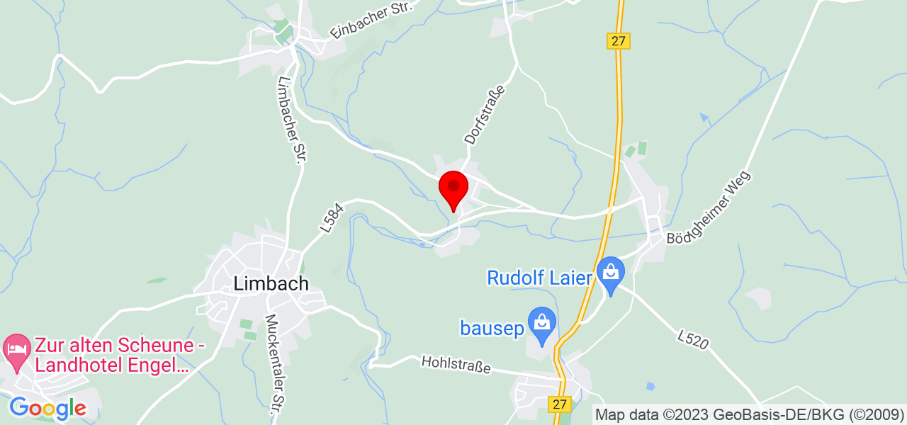 BACH BAU & GEBÄUDETECHNIK - Baden-Württemberg - Neckar-Odenwald-Kreis - Karte