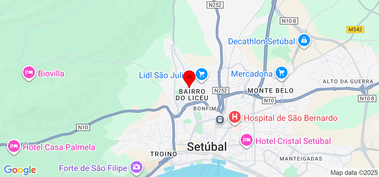 Paula Neves Mateus mpanzu - Setúbal - Setúbal - Karte
