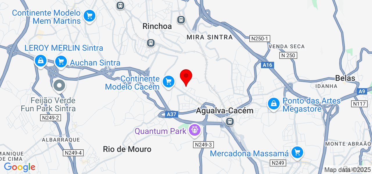 Isa sade - Lisboa - Sintra - Map