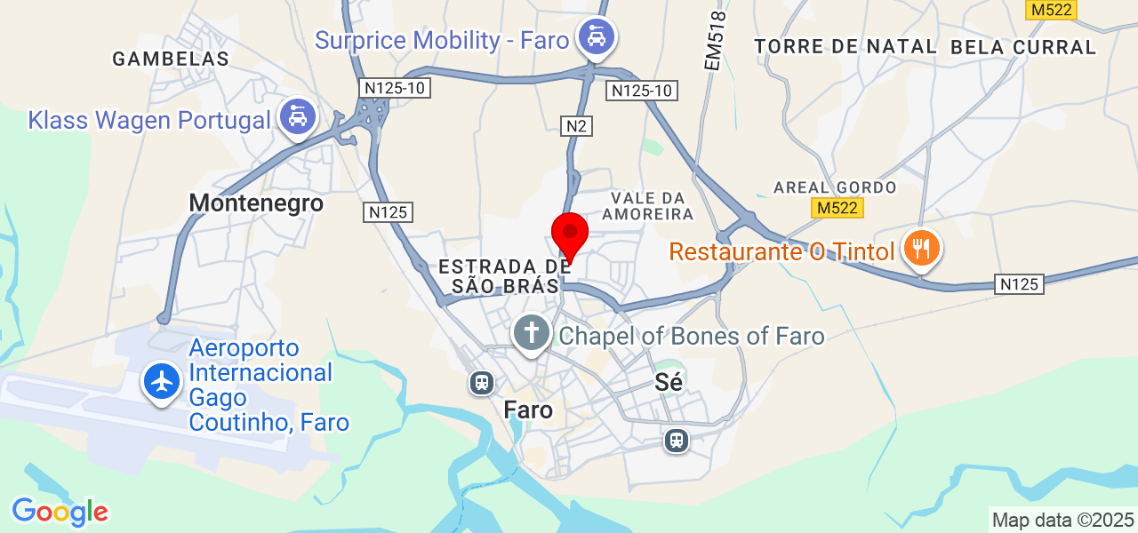Maiara - Faro - Faro - Map