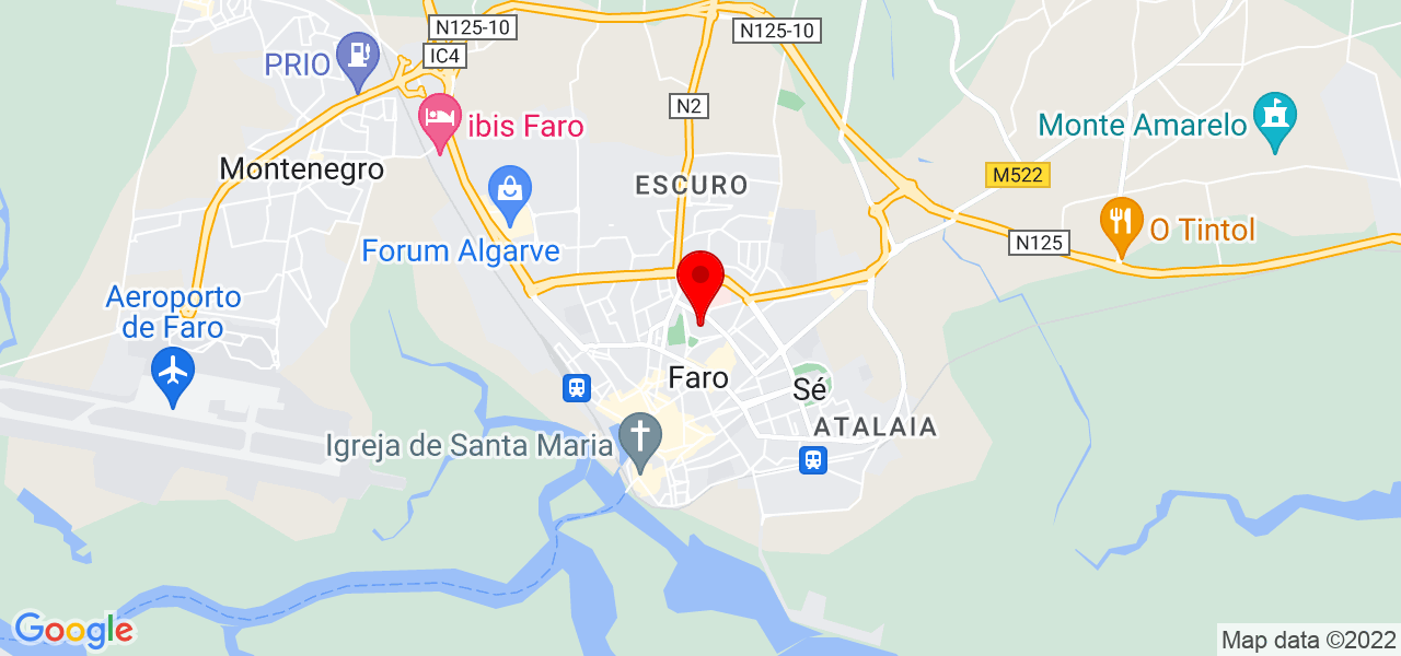 Marco Branco - Faro - Faro - Mapa