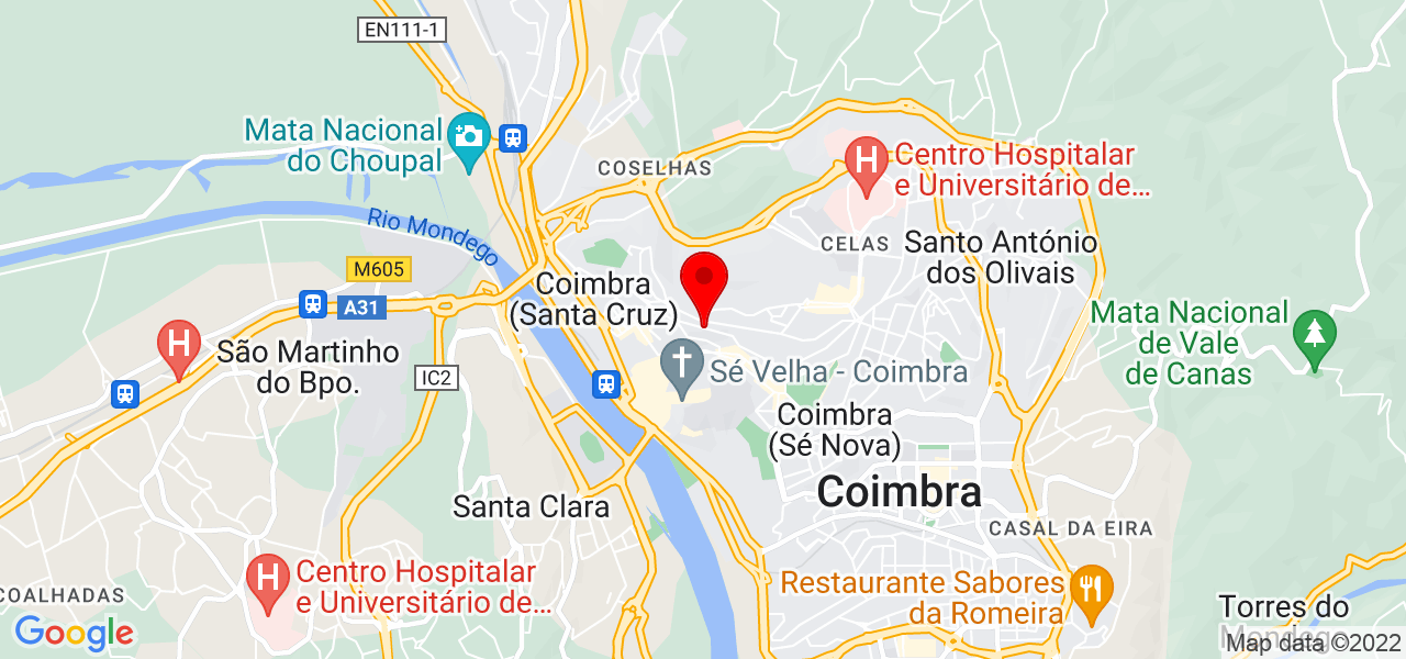 DAMA KART EVENT PLANNING - Coimbra - Coimbra - Mapa