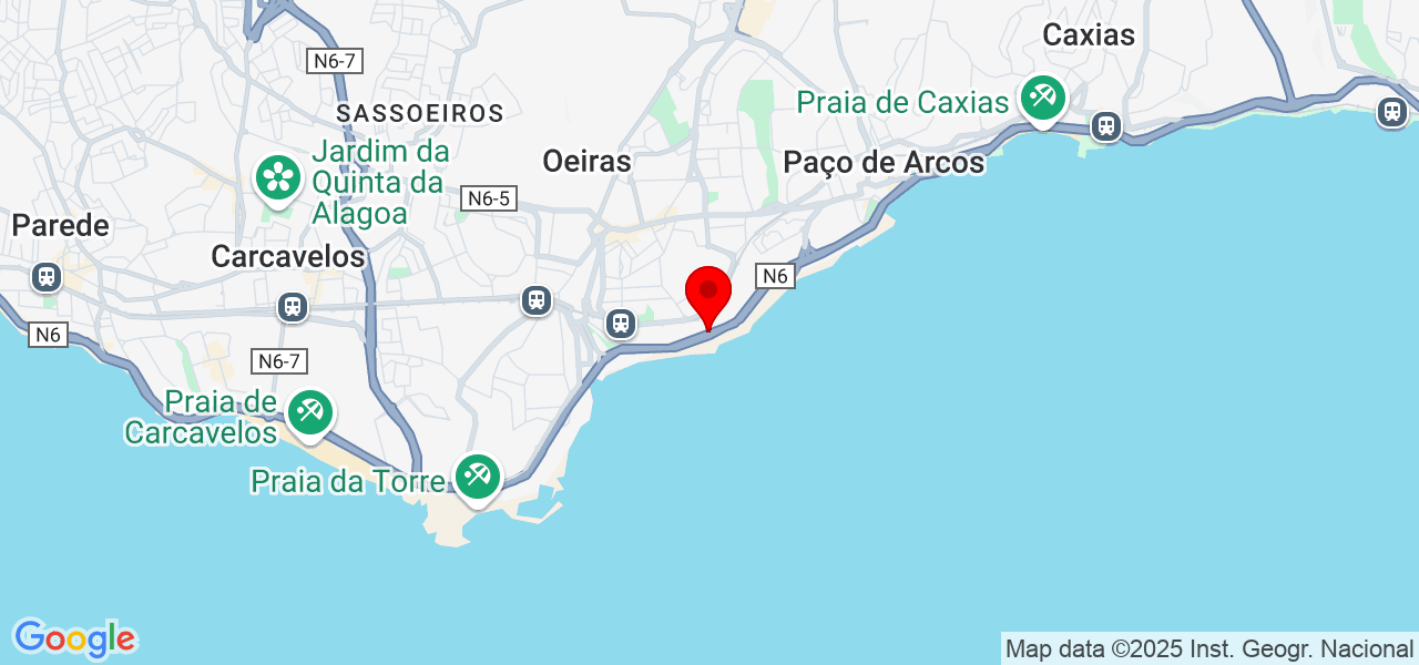 Luiz Gustavo - Lisboa - Oeiras - Map