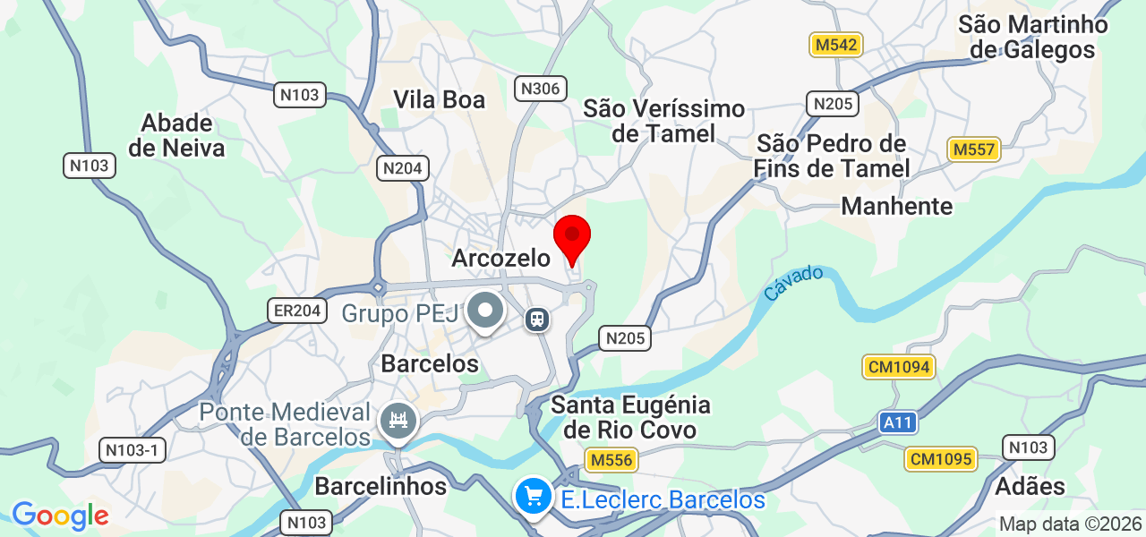 Luis Ferreira - Braga - Barcelos - Mapa