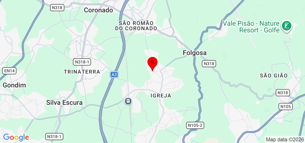 Maria Xavier - Porto - Maia - Karte
