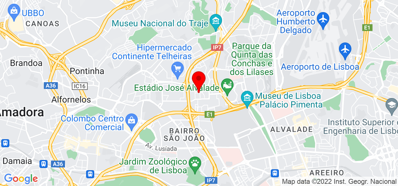 José Carlos Sá - Lisboa - Lisboa - Map