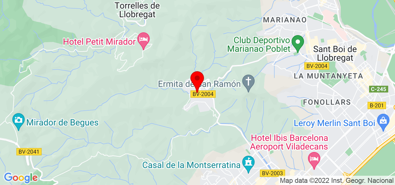 Laura - Cataluña - Sant Climent de Llobregat - Mapa