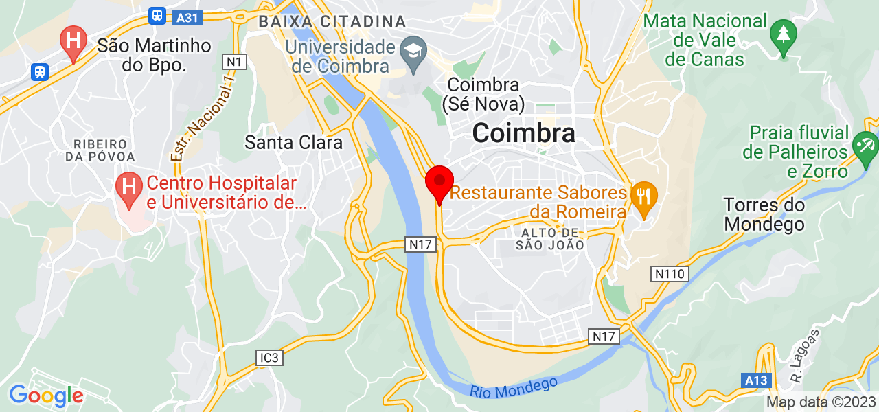 Micaela - Coimbra - Coimbra - Mapa
