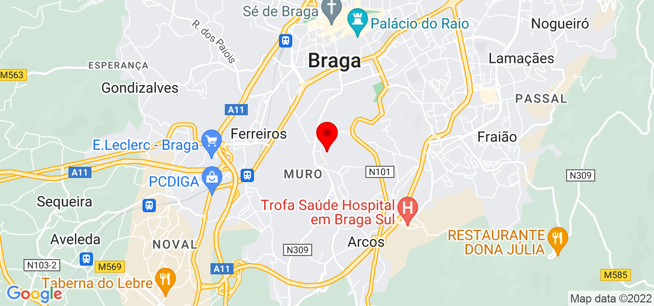 Climatize Portugal - Braga - Braga - Mapa
