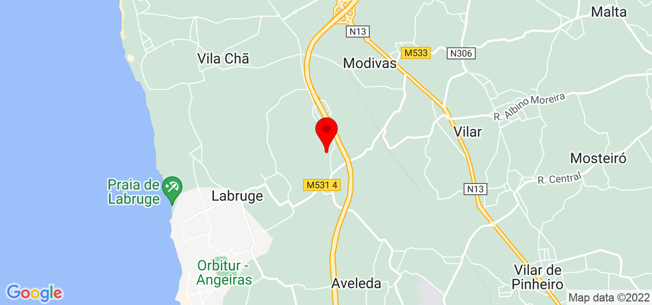 Limpezas profundas e pinturas de casas - Porto - Vila do Conde - Mapa