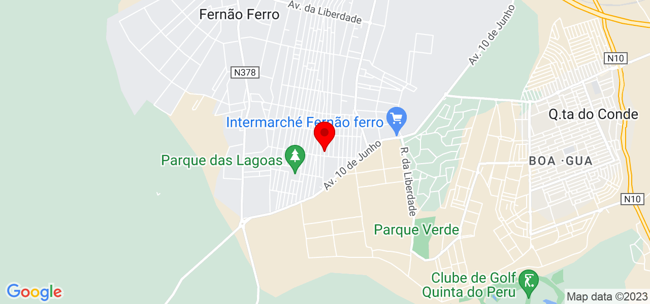 Joana Mendes - Setúbal - Seixal - Mapa