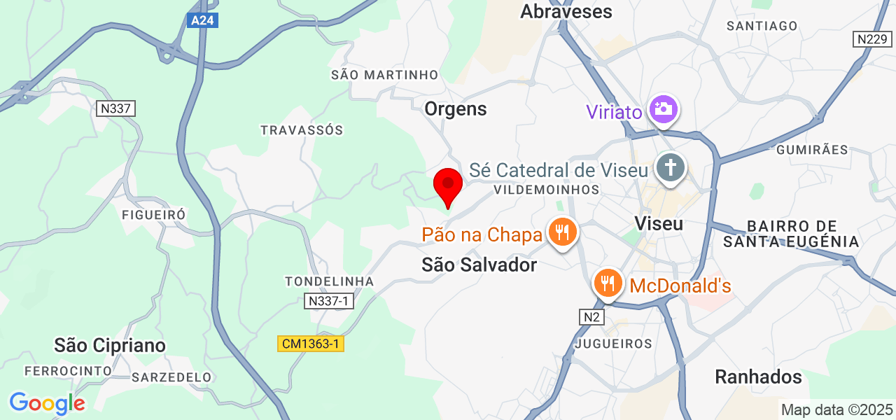 Aquatubo, Unipessoal Lda - Viseu - Viseu - Karte