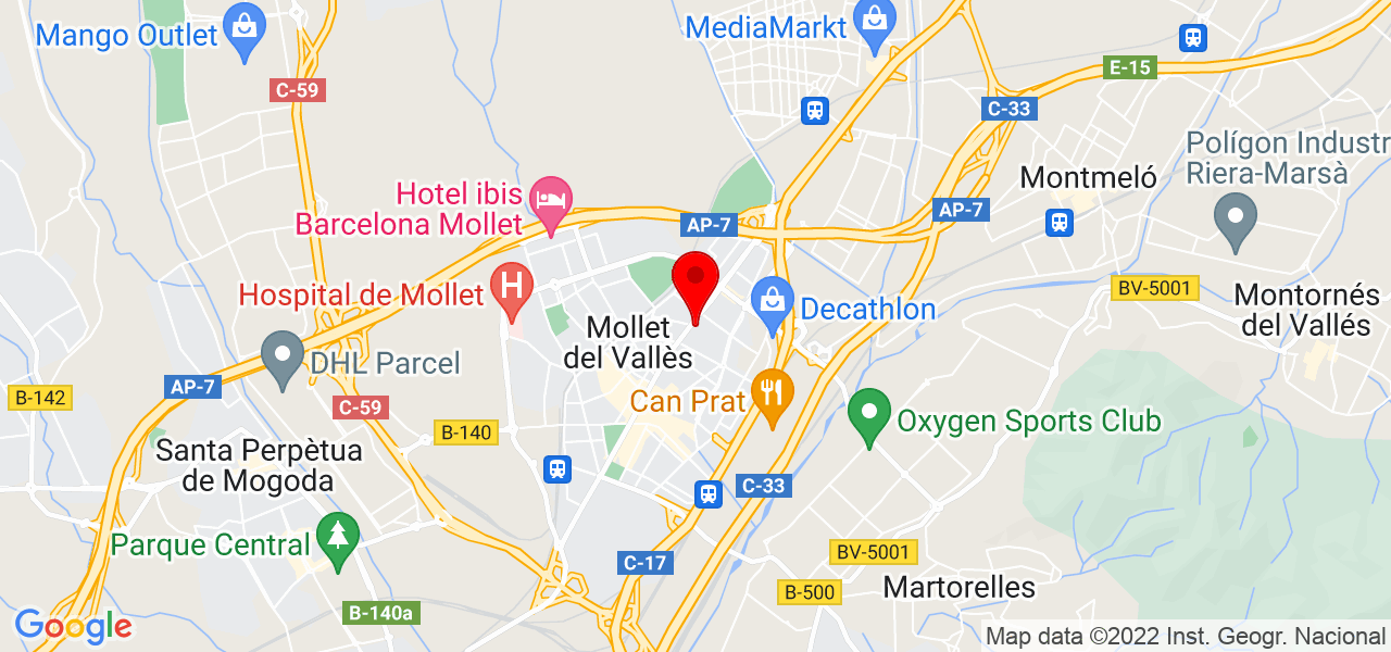 Maite - Cataluña - Mollet del Vallès - Mapa