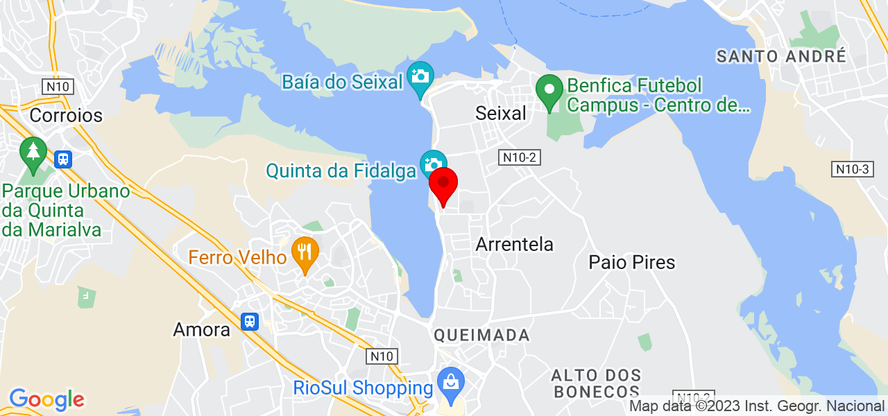 S H Remodela&ccedil;&atilde;o - Setúbal - Seixal - Mapa