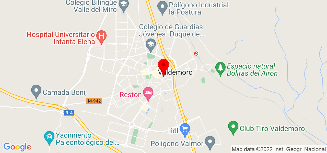 Camila - Comunidad de Madrid - Valdemoro - Mapa