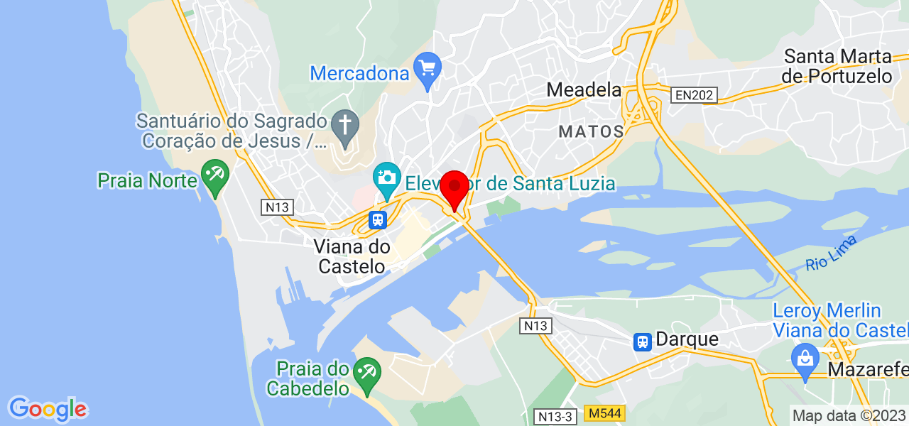 PROGATE OBRAS - Viana do Castelo - Viana do Castelo - Mapa
