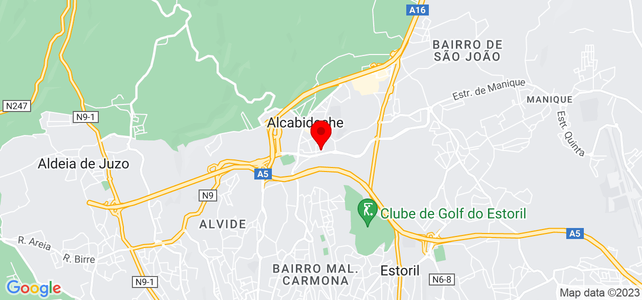 Vanda Gracio - Lisboa - Cascais - Map