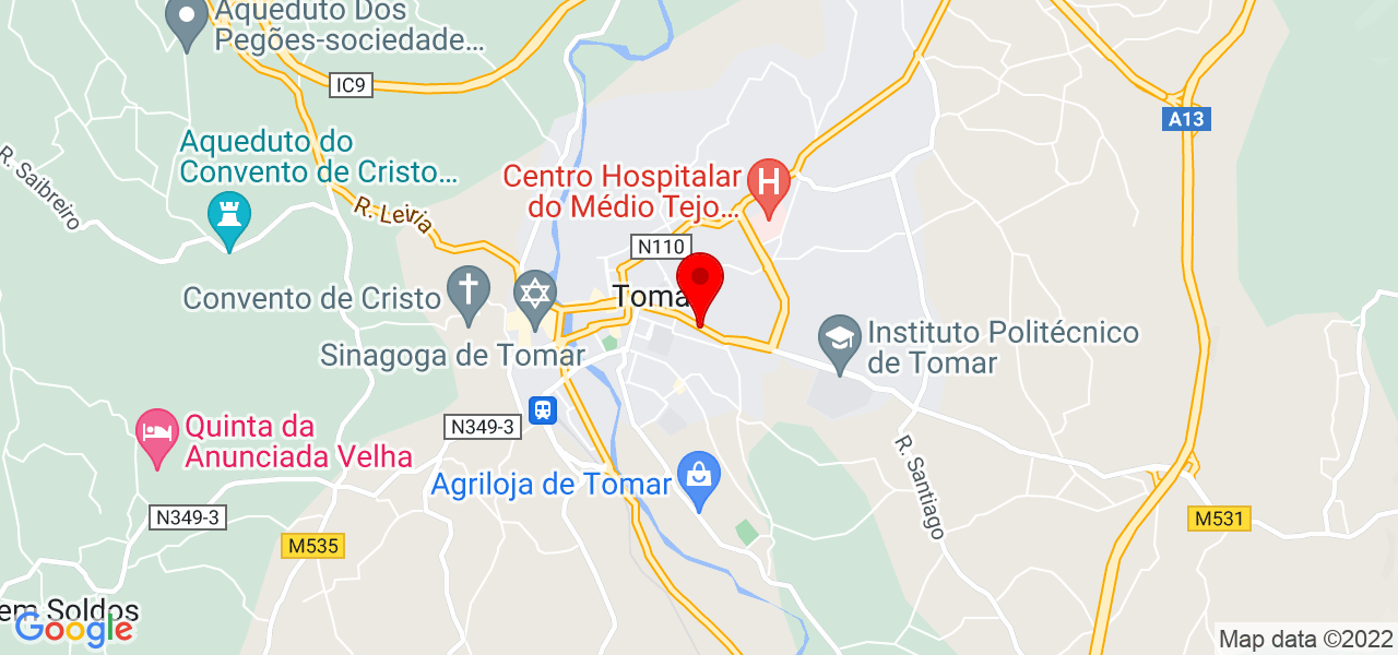Bianca Bessa Personal Organizer - Santarém - Tomar - Mapa