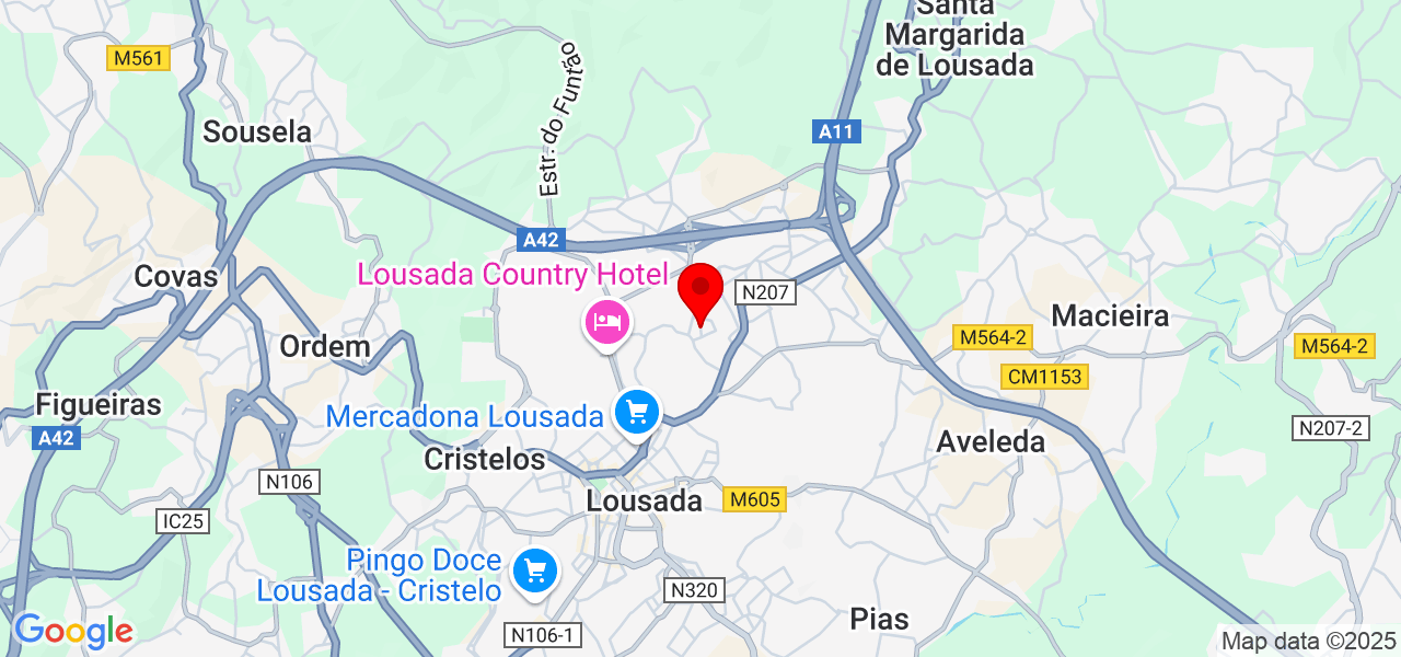 Optimax Solutions - Porto - Lousada - Mapa