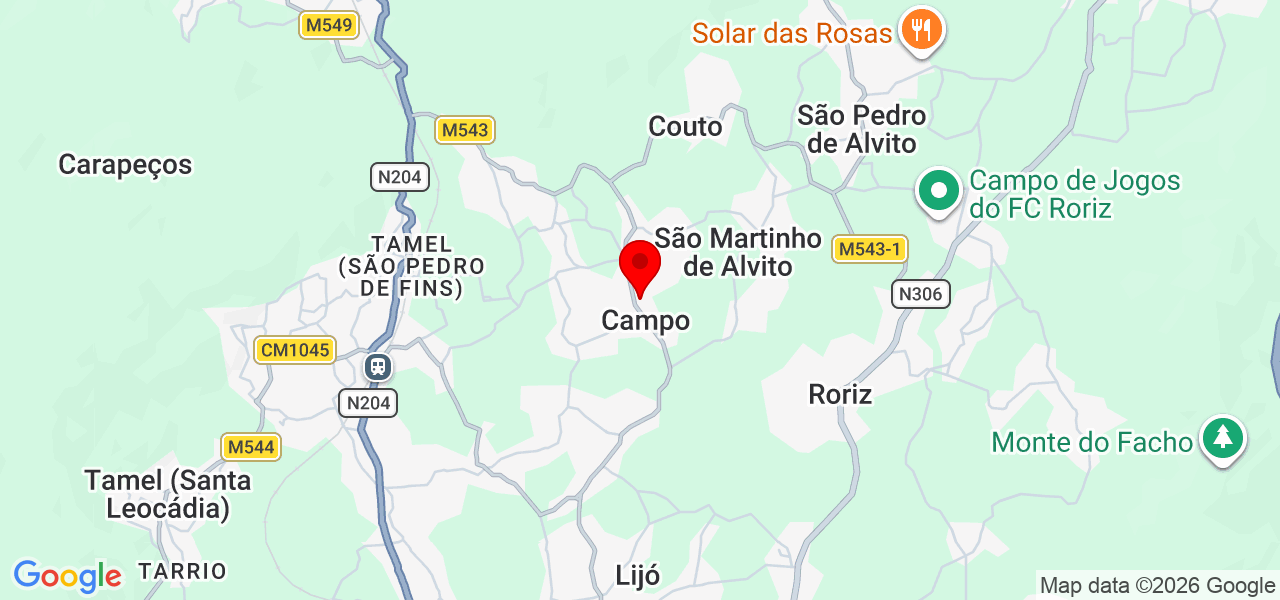 João Castro - Braga - Barcelos - Map
