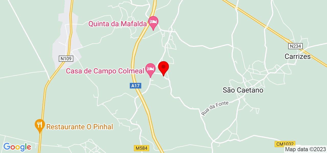 Diogo Cruz - Coimbra - Mira - Mapa