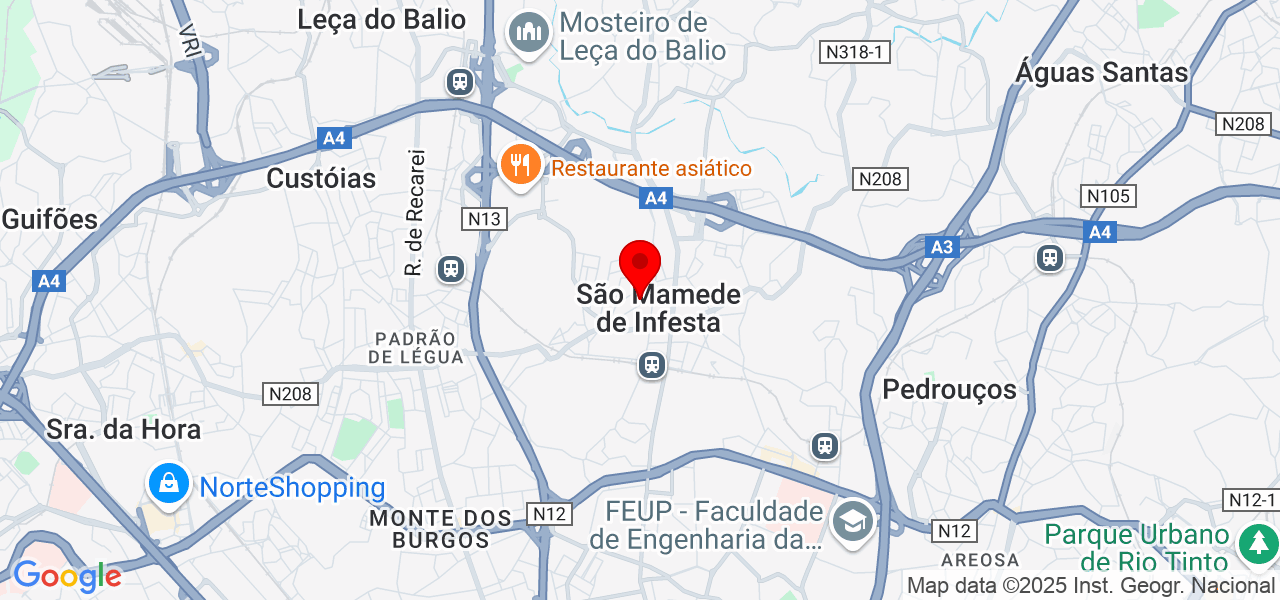 Mafalda - Porto - Matosinhos - Map