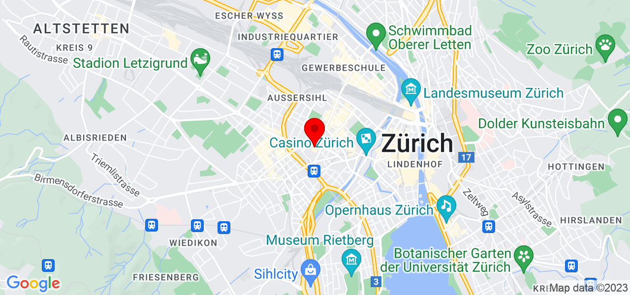 Jessica Willer - Zürich - Zürich - Karte