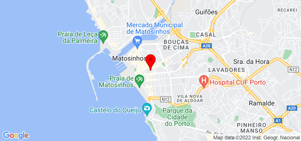 Gabriel Gutierrez - Porto - Matosinhos - Mapa