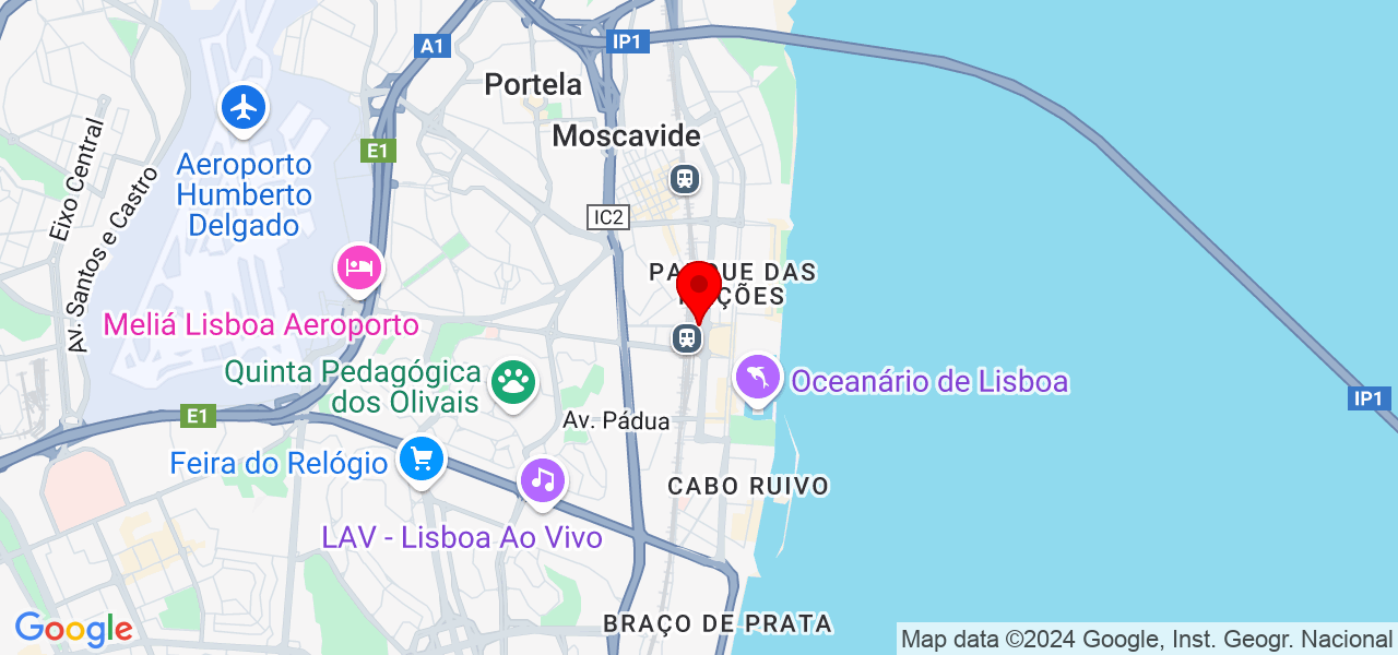 Agna marinho - Lisboa - Lisboa - Mapa