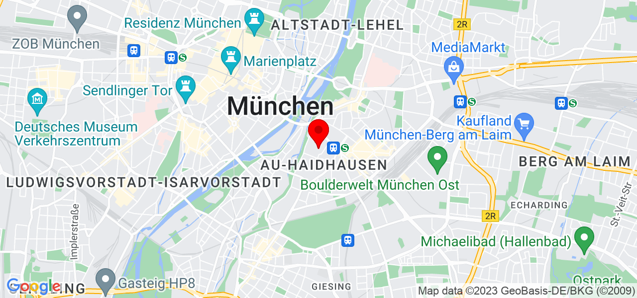 selling2b Training & Consulting - Bayern - München - Karte