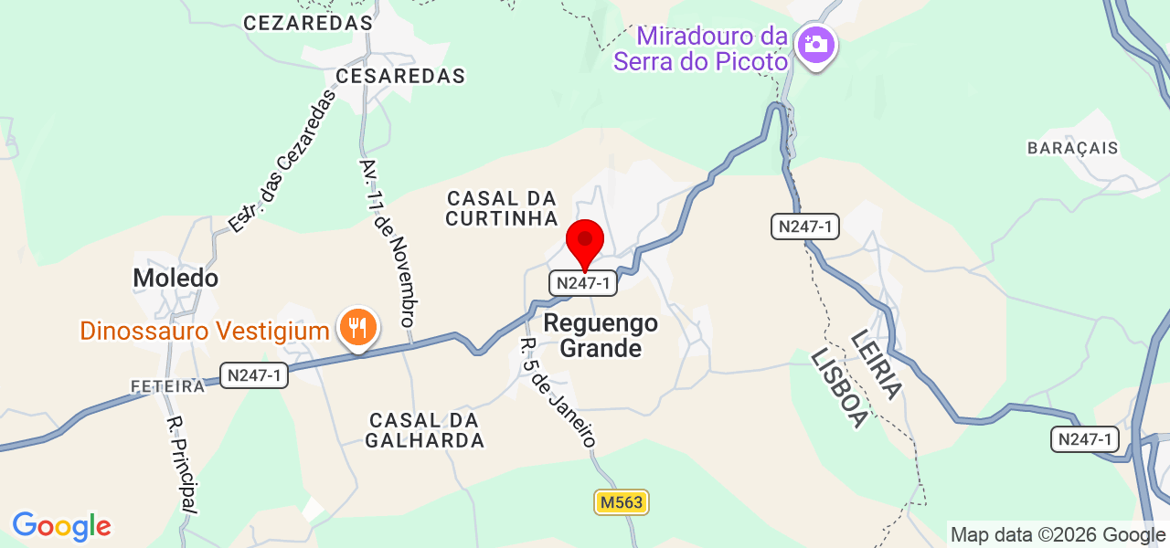 CS Soluções - Lisboa - Lourinhã - Carte