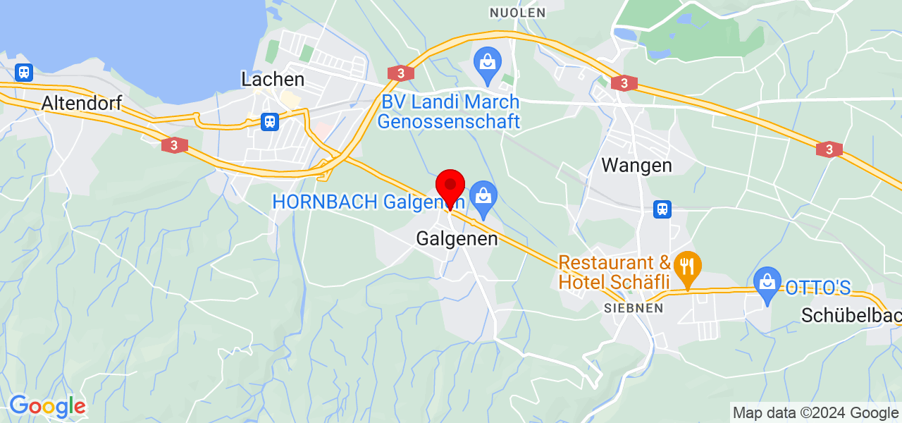 Gripswiss AG - Schwyz - Galgenen - Karte