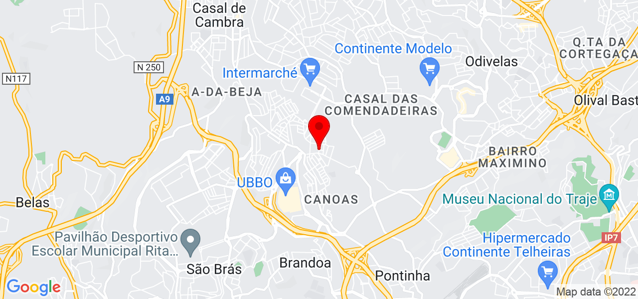 Carlos Peralta - Lisboa - Odivelas - Mapa
