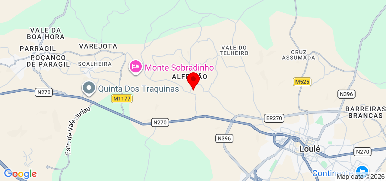 Casa 11 - Faro - Loulé - Mapa