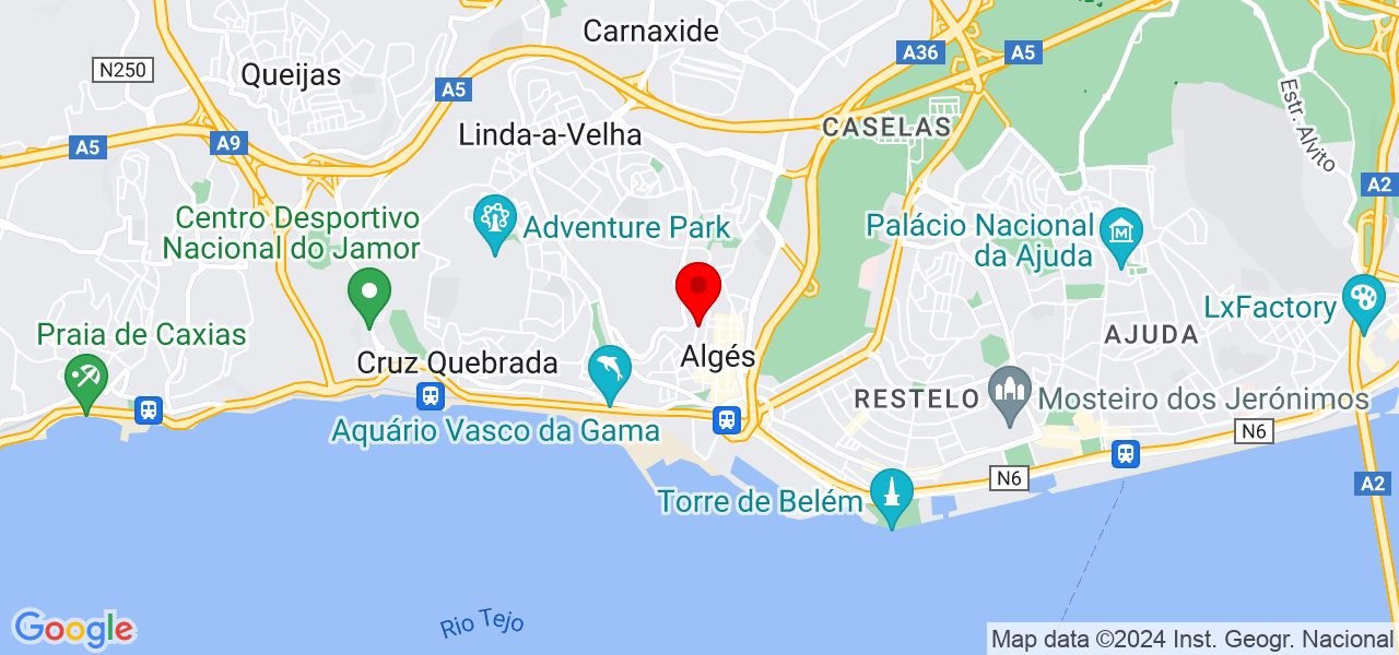 Lidiane Rocha - Lisboa - Oeiras - Carte