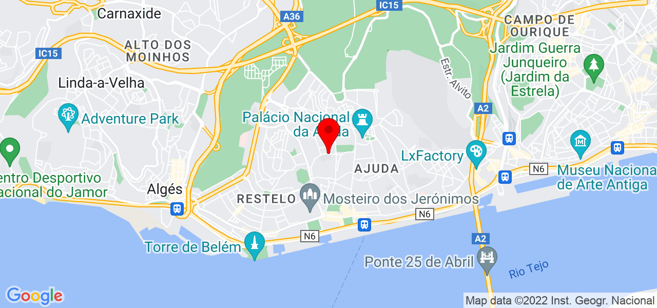 Secretariado Online  Ana Parra - Lisboa - Lisboa - Mapa